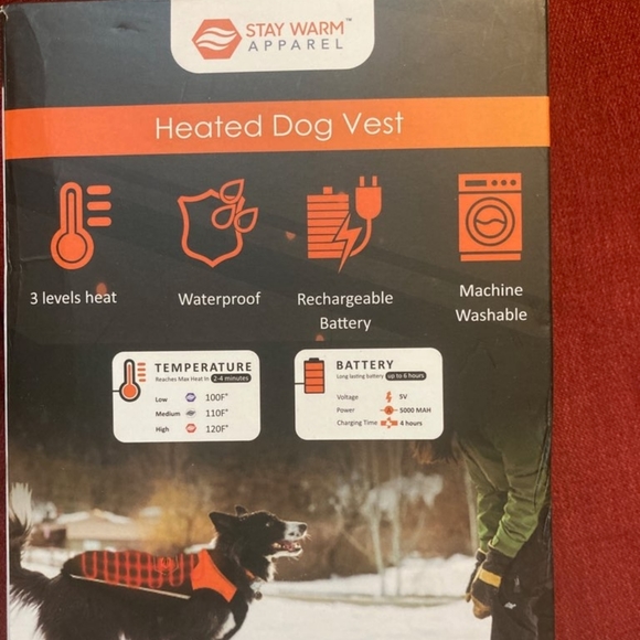 heated dog vest
